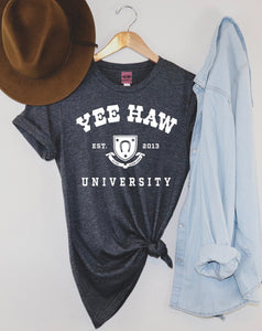 Yee Haw University Tee