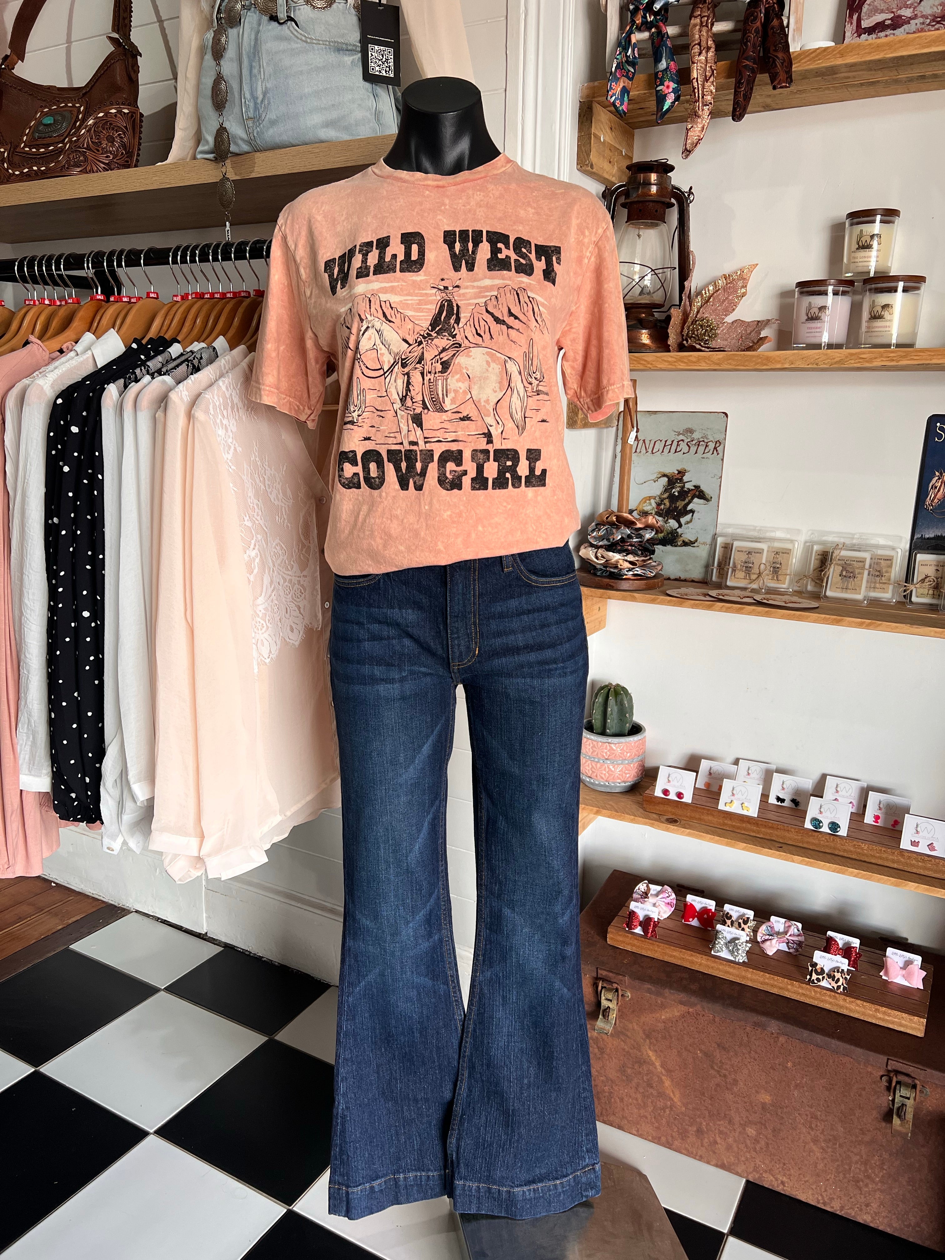 Wild West Cowgirl Tee