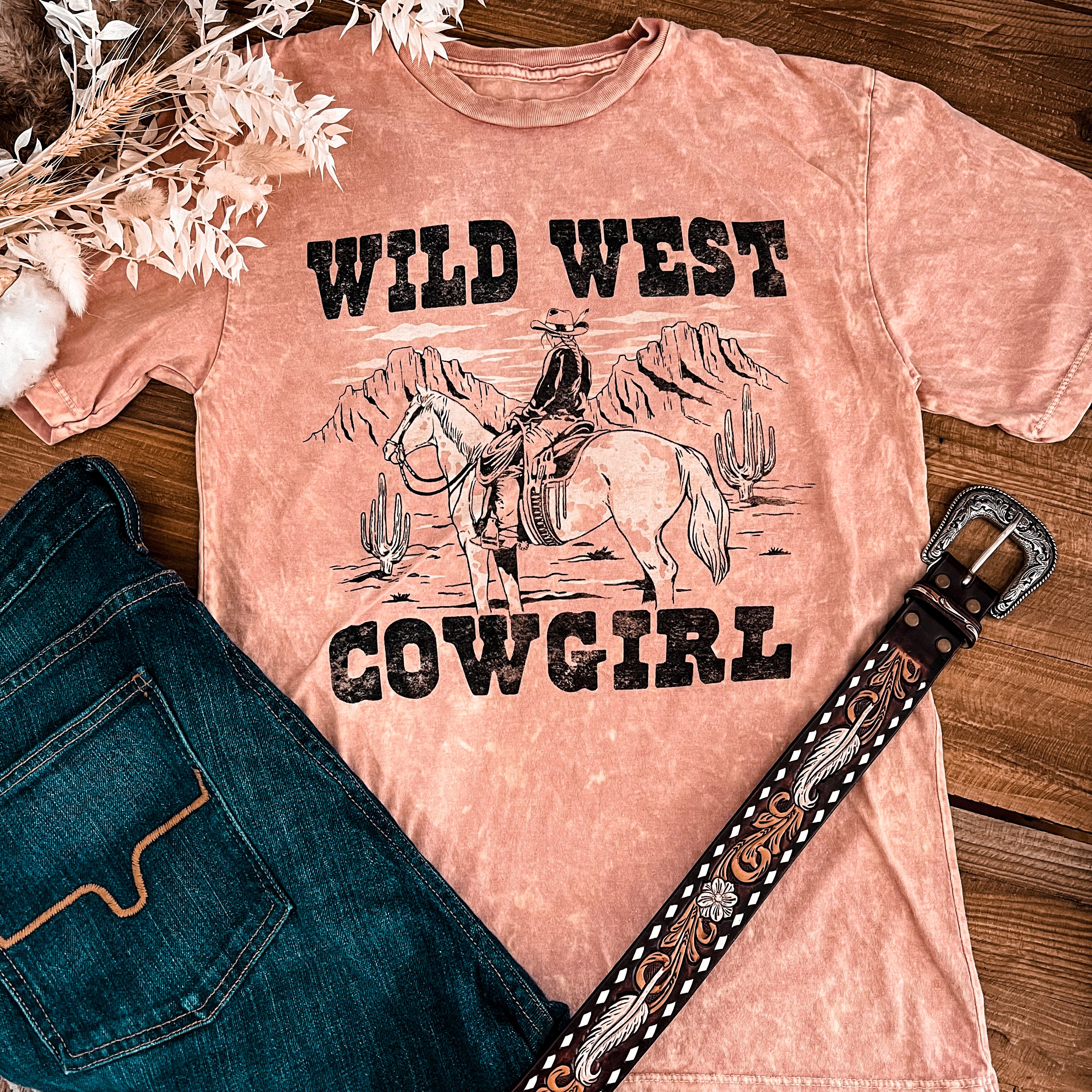 Wild West Cowgirl Tee