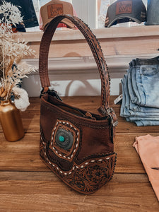 Tucson Tooled Leather Bag